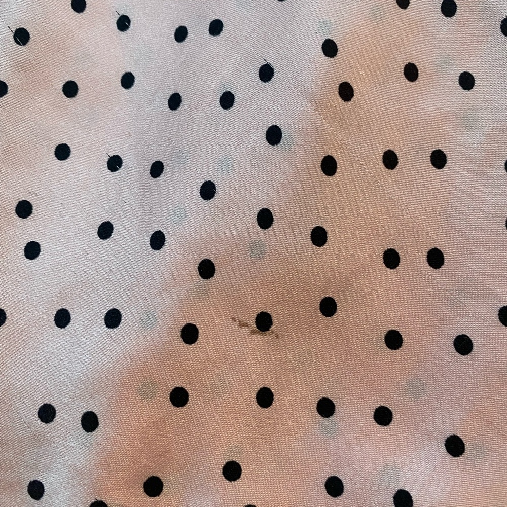 Gilligan & O’Malley pink and black polka dot slip - Picture 5 of 7